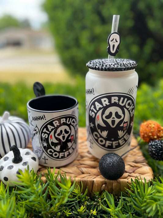 halloween  Mug| Glass Can