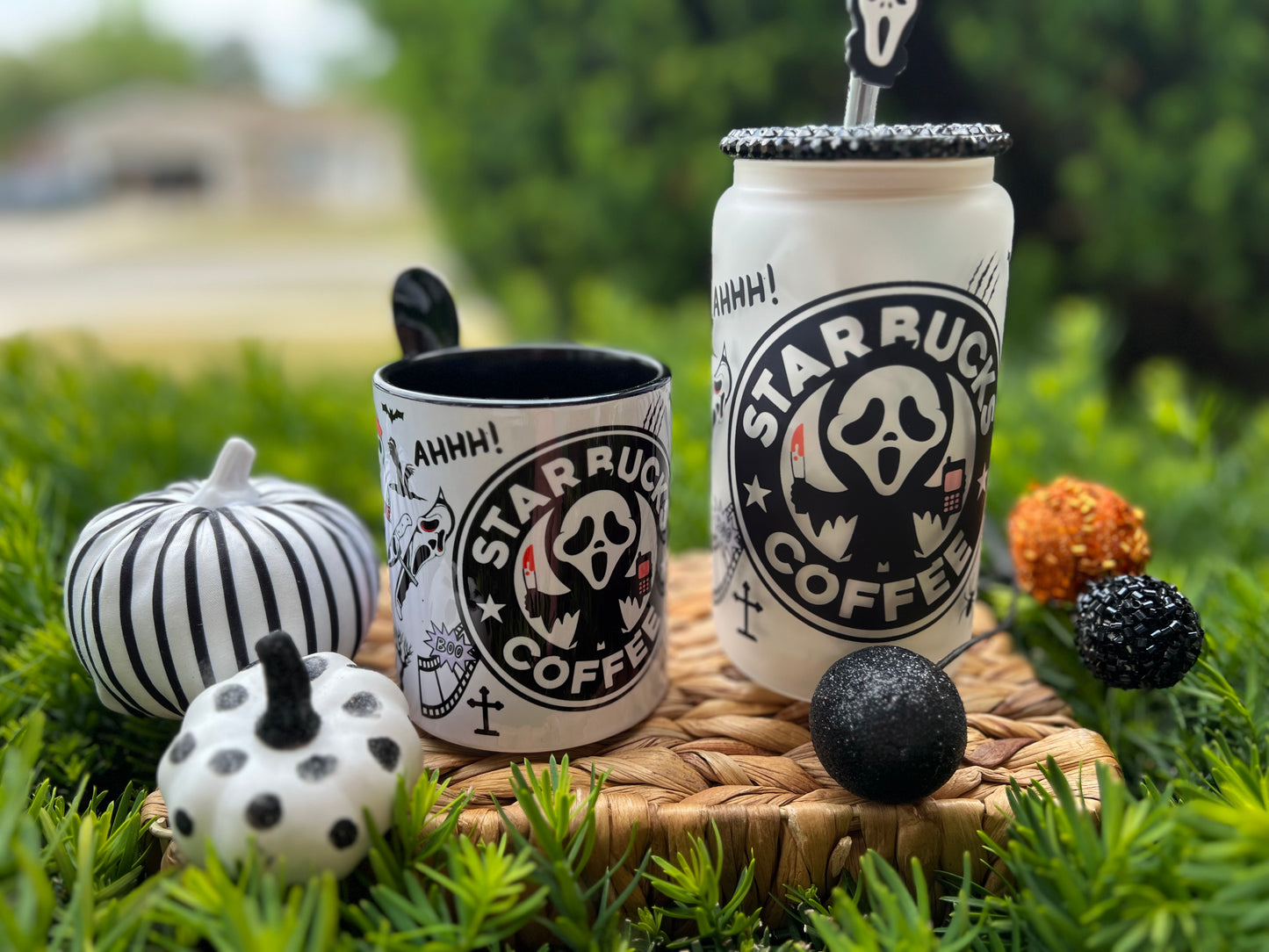 halloween  Mug| Glass Can