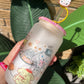 Kitty cafesito  y chisme frosted glass Can