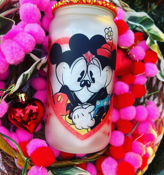 Mouse & Minnie Frosted Can