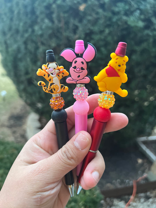 Pooh & Friends Beaded Pens