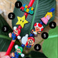 Mario Straw Charms