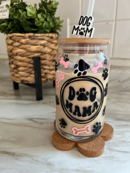 Dog mama Glass Can