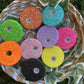 Rhinestones Bamboo lid