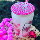 Kitty Valentines Latte Glass Can
