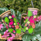 Flamingo Glass Can