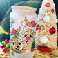 Squirrel Christmas Frosted Can