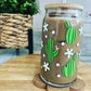 Cactus Glass Can