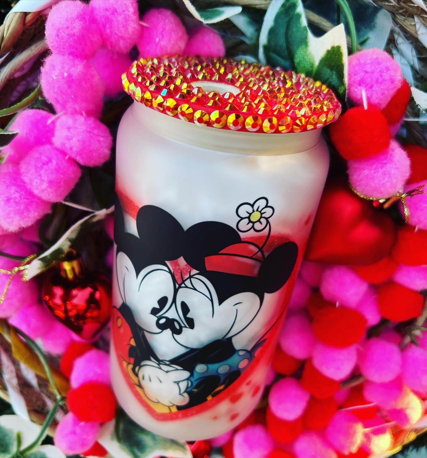 Mouse & Minnie Frosted Can