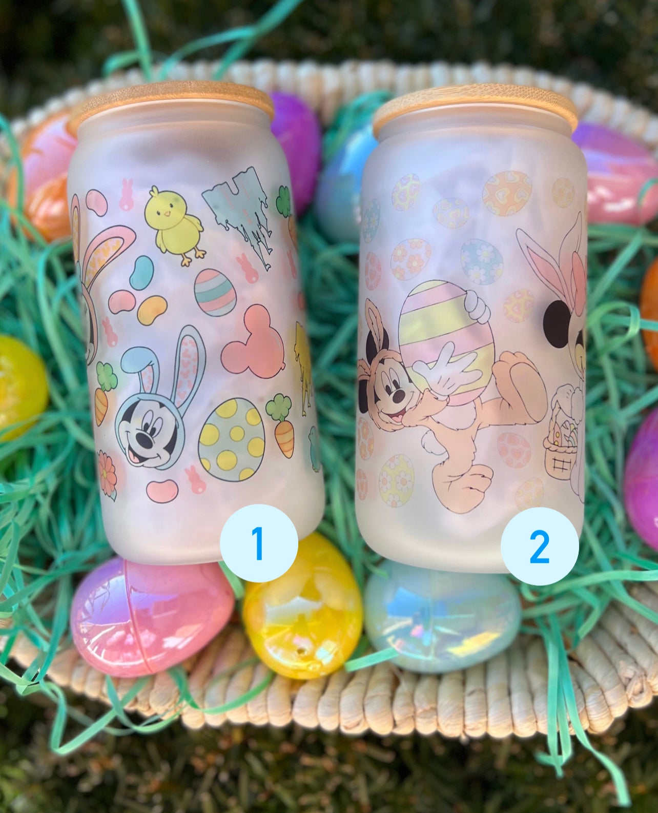 Mouse Easter Frosted Can