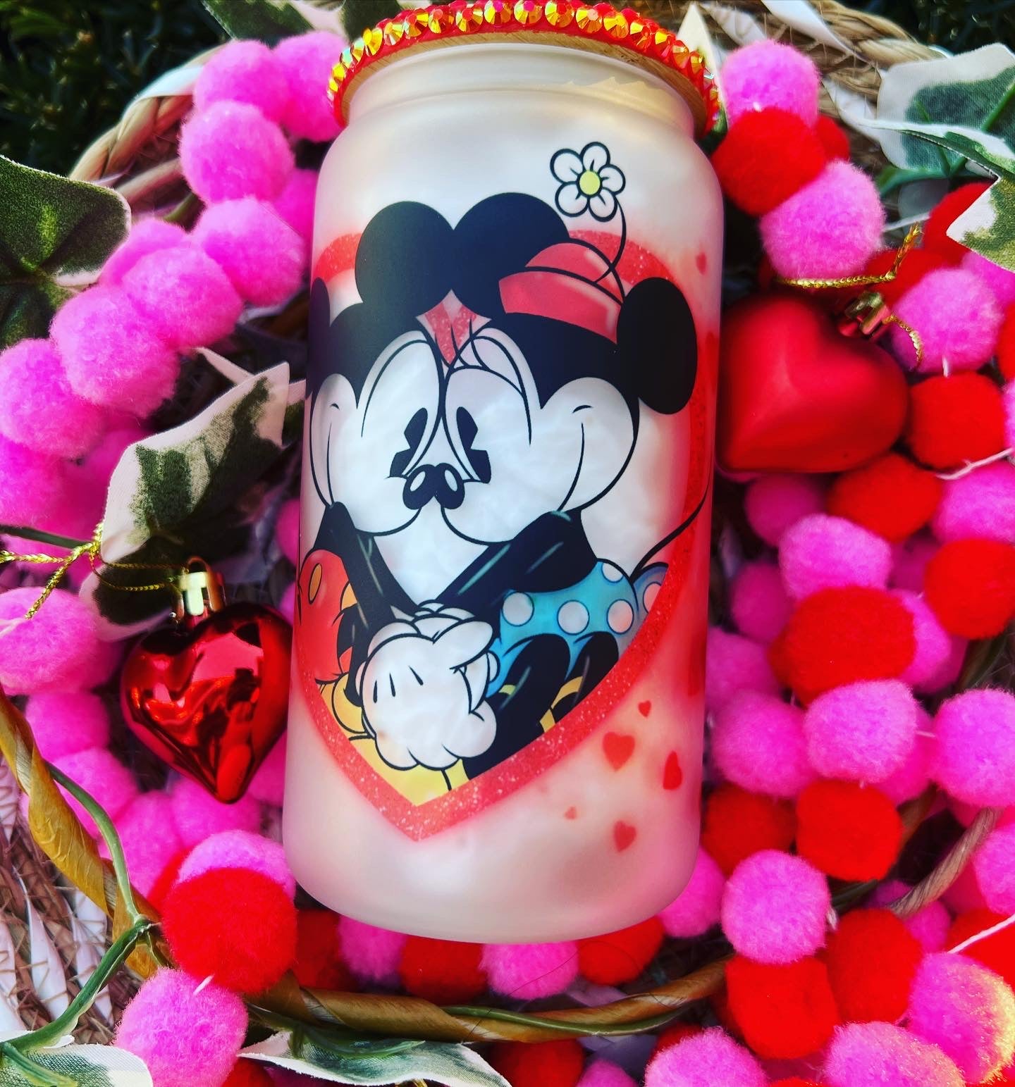 Mouse & Minnie Frosted Can