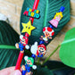 Mario Straw Charms
