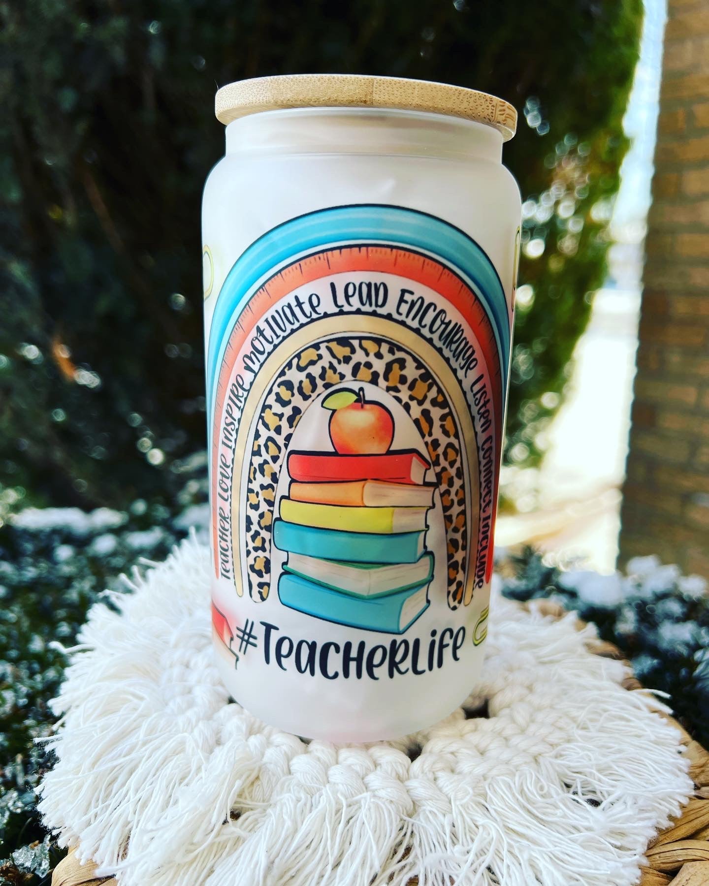 Teacher Glass Can