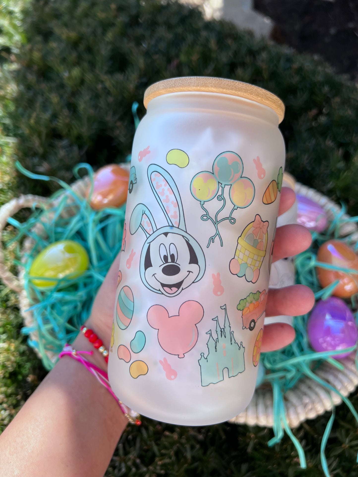 Mouse Easter Frosted Can