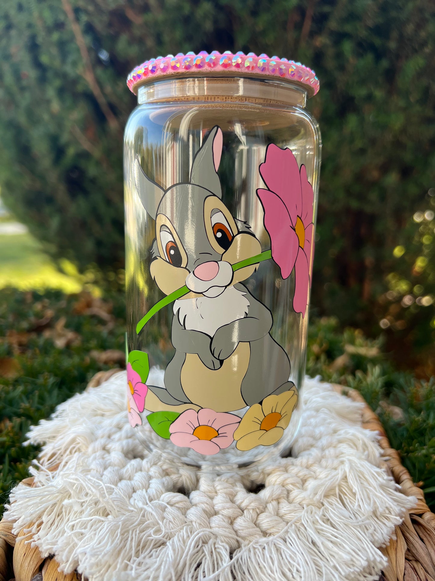 Bunny Glass can